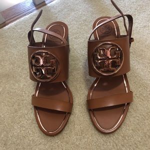 Tory Burch rosegold sandals